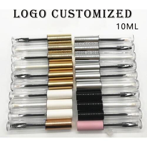 Custom Logo 10ml Lip Gloss Tubes Empty Lip Balm Bottle Empty Eyeliner Mascara Tubes Cosmetic Container Packing Container