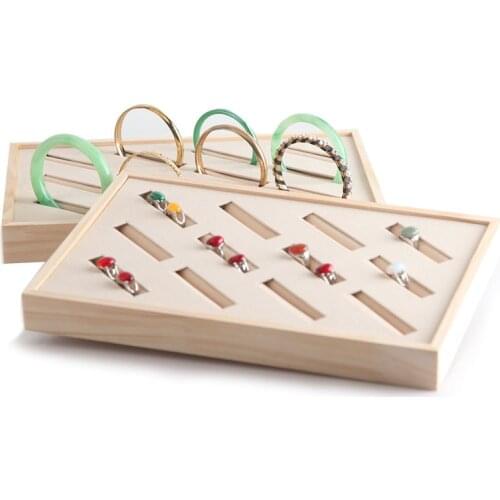 Ring Earrings Organizer Ear Studs Jewelry Display Stand Holder Rack Showcase Plate Jewelry case Jewelry Organizer Ring Box