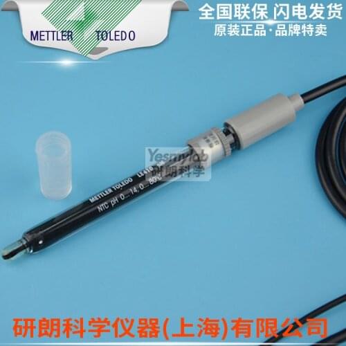 Mettler LE410 pH glass three in one electrode, pH sensor, temperature electrode, 30026573