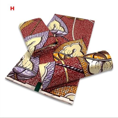 Fashionable Love Pattern Wax African Golden Cotton Wax Party Pagne Africain Wax Fabric S210525