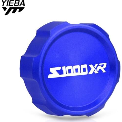 For BMW S1000XR S 1000 XR 2014 2015 2016 2017 Motorcycle Rear Brake Master S1000 XR Cylinder Reservoir Cover Cap CNC Aluminum