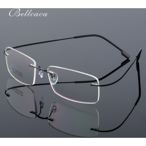 Bellcaca Spectacle Frame Men Women Eyeglasses Prescription Computer Optical Clear Lens Glasses Frame For Male Eyewear BC600