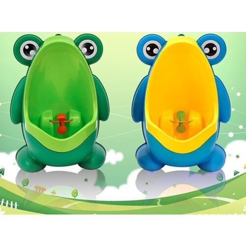Frog Baby Potty Toilet Urinal Kids Potty training Baby Boys Pee Toilet infant Bathroom Wall-Mounted Urinal girls Travel Potty