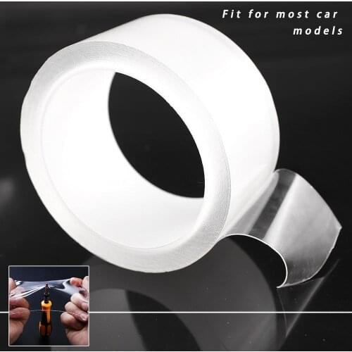 EIDRAN Clear Protective Guard Film 5cm x 5M Car Door Edge Paint Anti Scratch Strip