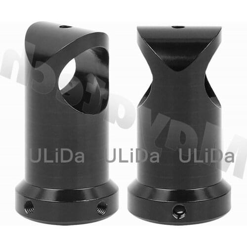 2pcs Aluminum Alloy three Channel Tripod 14mm 16mm 18mm Carbon fiber tube connector UAV Multi axis aircraft Landing gear