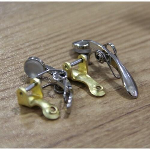 Trumpet water key/spit Valve for repairing nickel -plated