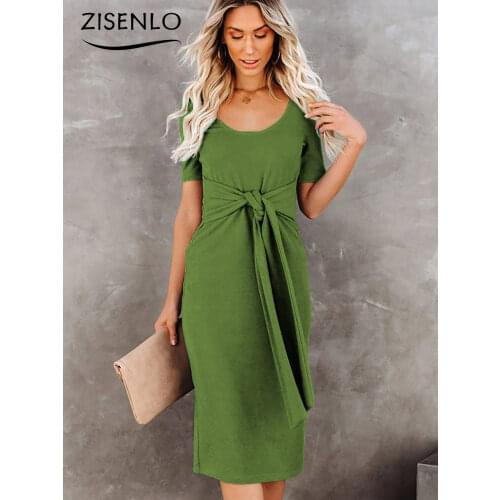 Короткие платья для женщин ZISENLO China At AliExpress