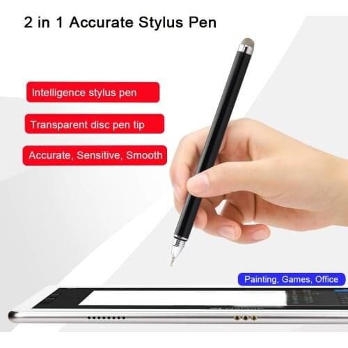 2 in 1 Stylus pen Touch Screen Writing pen For Iphone Ipad Android Smartphones High-Precision Multi-Function Pen