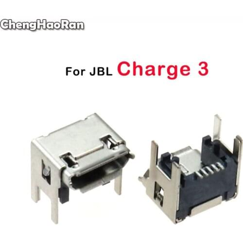 ChengHaoRan 5pcs for JBL Charge 3 Bluetooth Speaker New female 5pin Type B Micro Mini USB Charging Port jack socket Connector