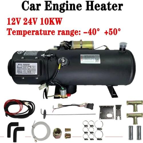 12V 24V 10KW Car Heater Air Diesel Heater engine preheater diesel truck preheating water heating machine