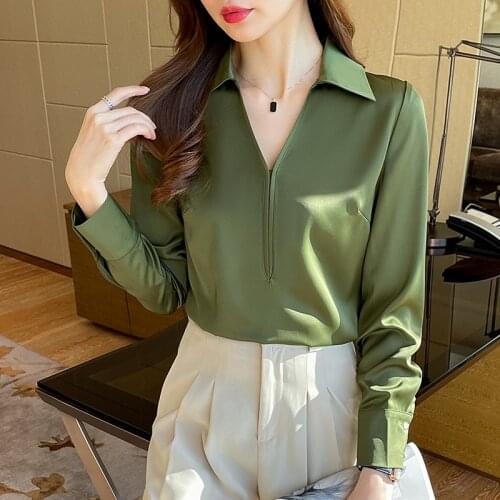 Женские рубашки с длинным рукавом Awarose China At AliExpress