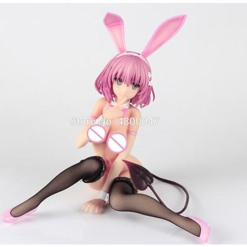 24cm 1/4 Scale FREEing B-STYLE To Love-ru Darkness Momo Belia Deviluke Sexy Bunny Girl PVC Action Figure Toy Collection Doll