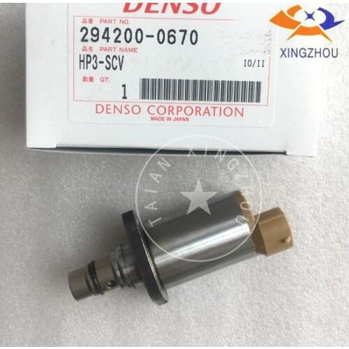 Diesel common rail pump control valve SCV 294200-0670 for densso HP3