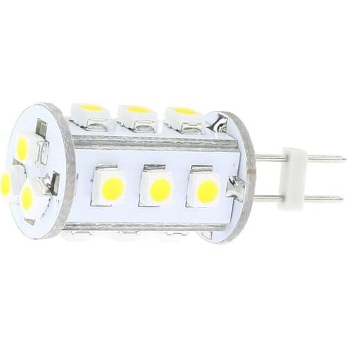 Led G4 Corn Light Wide Volt DC10-30V and AC10-18V 15LED 3528SMD 100-120LM White Warm White Led Marine Lamp 20pcs/lot
