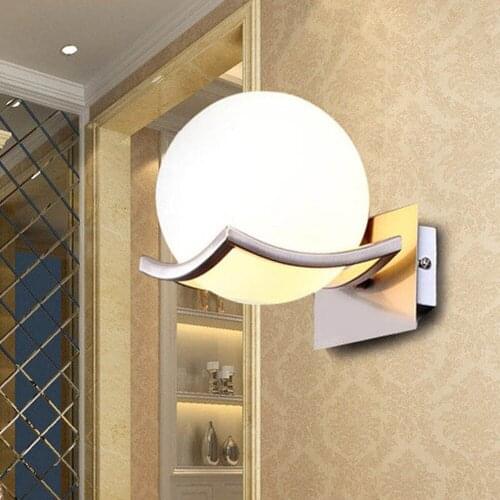 New arrival unique and novelty led wall lamps glass ball wall lights for home E27 AC85-265V FREE SHIPPING