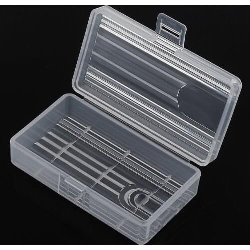 Portable Plastic Lithium Battery Box with Protective and Storage Function for 2pcs 18650 AA / AAA battery
