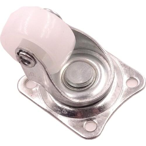PP Omni Wheel Universal Wheel Pant Metal Cabinet Furniture Feet Orbit 2wd Car Box Case 25mm Nylon Caster Car Part DIY RC Toy