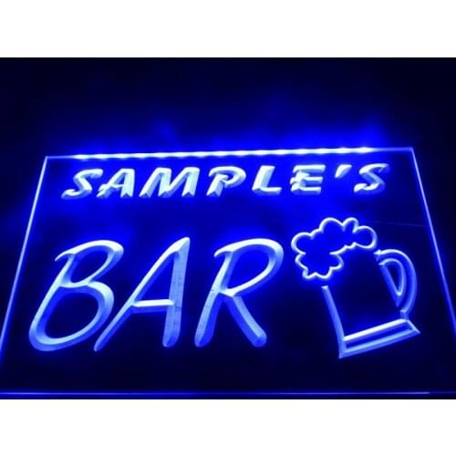 Tm023 Bar Beer Mug Glass Pub Neon Light Sign