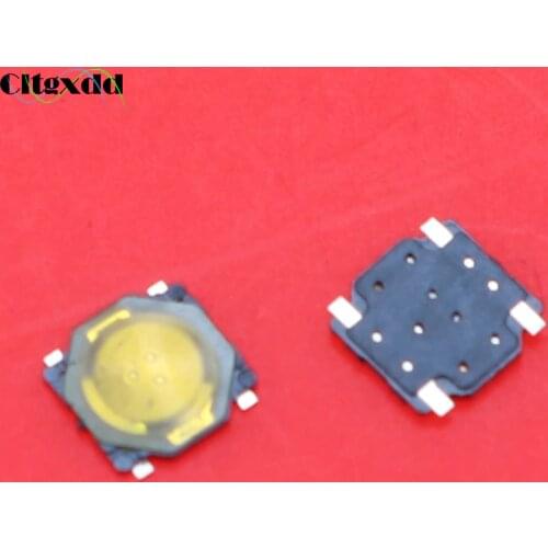Cltgxdd 1PCS 3.7x3.7x0.35 Tactile Tact Mini Push Button Switch Micro Switch Momentary SMD-4 3.7*3.7*0.35 Thin Film Touch Switch