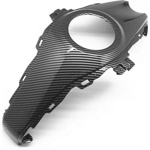 Carbon fiber paint Gas Tank Mid Cover Fairing Fit For Yamaha YZF R3 2014-2018 R25 2015-2017