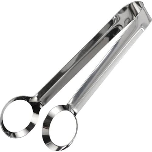 High Quality Stainless Steel Clip Food Dessert Picking Clip Cake Salad Barbecue Pliers Kitchen Tools Egg Potato Clip