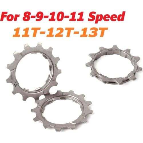 Mountain Bike 8 9 10 11 Speed Cassette Freewheel Repair Parts 11T 12T 13T Sprocket Wheel Mtb Bike Chainwheel Front Chainring
