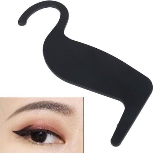 1pc Makeup Contour Eye Liner Card Tools Eye Eyeliner Stencil New Design Eyeliner Stencil Models Eyebrow Template Shaper Tool new