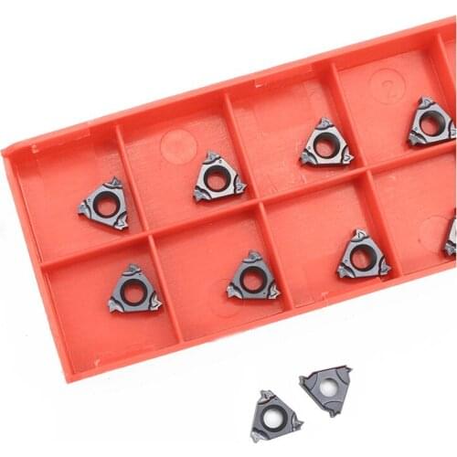 11IRM 1.5 ISO IC908 10pcs Carbide Inserts 11IRM 1.5 ISO IC908 Plate CNC Threaded Blade Lathe Cutter Tool Turning Tools