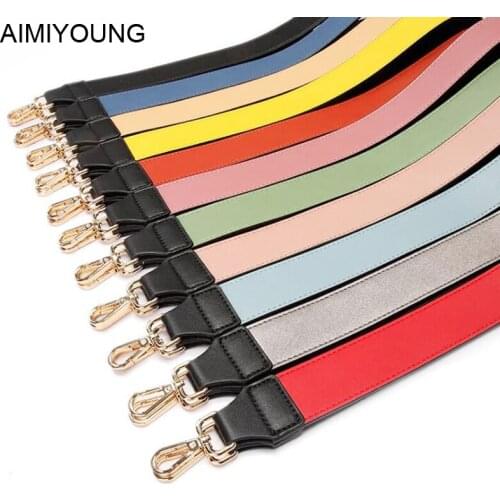 AIMIYOUNG Bag Strap Shoulder Bag Belt Wide Strap Crossbody Bag Belt Replacement Strap Accessory Bag Part Belt For Bags