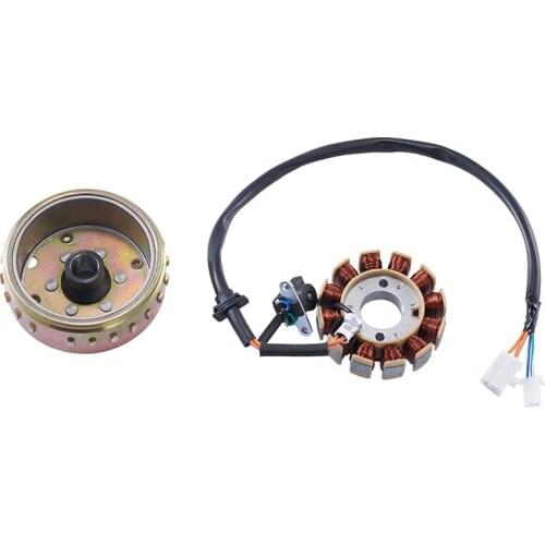 Scooter Engine Head Accessories Ignition Coil EFI GY6-125 Not Waterproof 12 Pole Coil