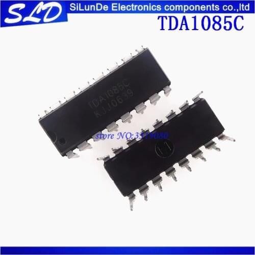 Free Shipping 10pcs/lot TDA1085C TDA1085CG TDA1085 1085C 1085 DIP-16 new and Original in stock