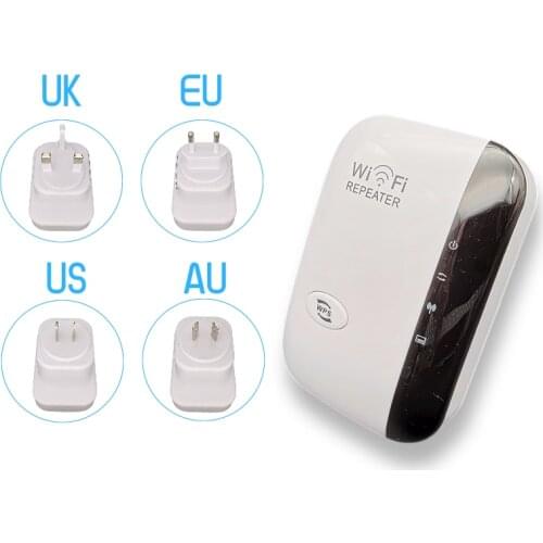 Wireless WiFi Repeater WiFi Extender Router WiFi Signal Amplifier Booster 300Mbps Wi-Fi Repeater Access Point