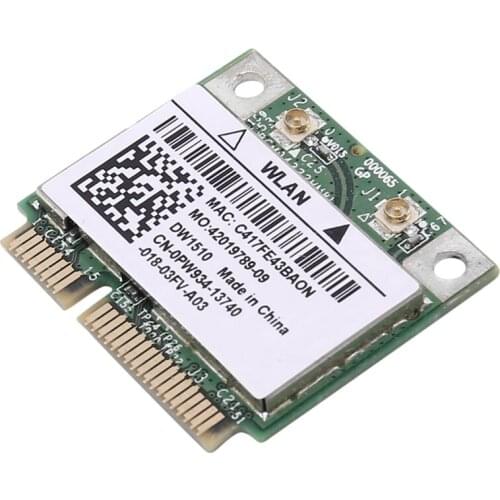 BCM94322HM8L BCM94322 Dual Band 300Mbps Mini PCIE WiFi Wireless Network Card 802.11A/B/G/N DW1510 for Mac OS/Hackintosh