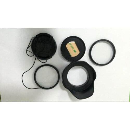 Camera Metal Filter Adapter Ring lens Filter UV CPL lens hood cap for Sony RX100 M5 / RX100 M6 RX100 M7 / RX100 Mark V VI VII