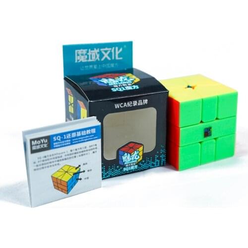 Moyu Meilong SQ1 Magic-Cube 3x3 SQ-1 Stickerless Cube 3x3x3 Cubo Magico Speed Cubes Professional Square-1 Puzzle Toy Children