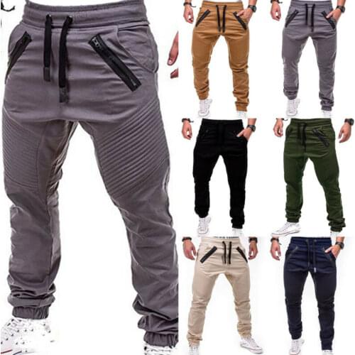 Men Comfy Long Trousers Tracksuit Bottoms Skinny Jogging Fitness Sweatpant!_