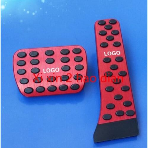 For Mercedes-Benz new CLS class CLS300 350 GLC class car modified aluminum alloy brake accelerator pedal pad Punch-free