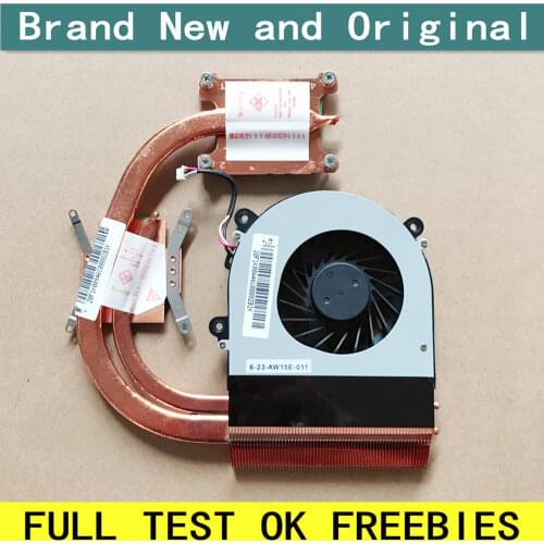 New notebook PC CPU fan heatsink radiator for FOXCONN-TM 6-31-W650N-101-1 MADE DATE:140106 laptop cooling Cooler Fans