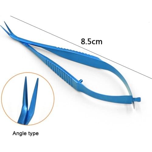 1pcs titanium stainless steel Vannas Scissors ophthalmic eye surgical instrument