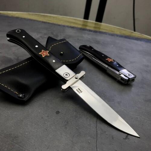 Free shipping Sharp high hardness camping outdoor tactical multifunctional folding pocket fruit knife