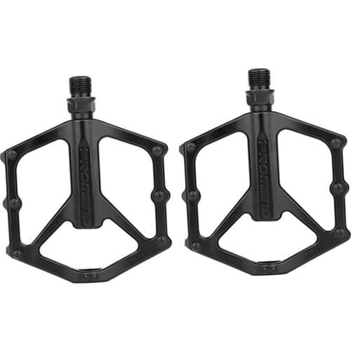 Road Bike Aluminum Alloy Pedals Lightweight Widen 9/16" DU Bearing Pedals