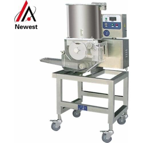 Full stainless steel Automatic Beef Fish Potato Burger Hamburger Patty Forming Making Machine