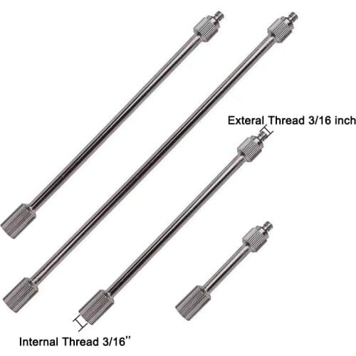 HEMAN 3/16‘’ Fog Nozzle Base Extension in 5-20cm Misting Cooling Product Mist nozzle base Nozzle extension bar 5pcs/pack