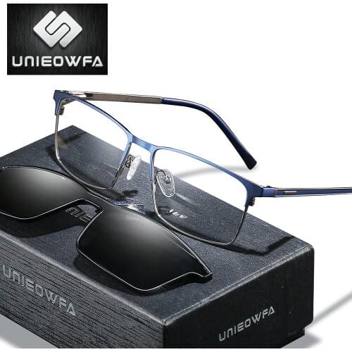 UNIEOWFA Men's Glasses With Diopters