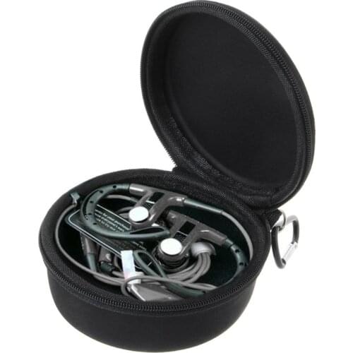 1PC Portable Zipper Pouch Water/Dust/Shockproof Hard Protective Case Storage Bag Box for KOSS PORTA PRO PP Earphone Accessories