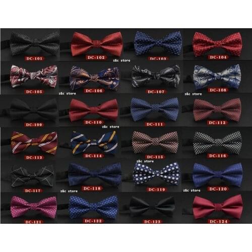 1000pcs/lot mens adult dot flower bow tie/colorful bowtie for men for bussiness party