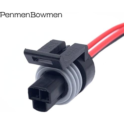 3 Pin Way Delphi Automotive Oil Fuel Pressure Sensor Waterproof Connector Wire Harness Plug 12065287 12078090