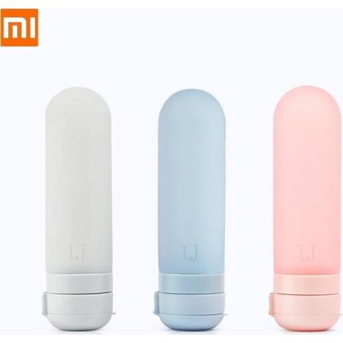 Xiaomi 3pcs U Travel silicone bottled shampoo conditioner Emulsion Light and soft skin health safety Portable silicone bottling
