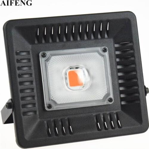 AIFENG 50W COB Led Grow Light Full Spectrum Waterproof Flower Growing Lamp For Vegetable Indoor Outdoor Plant Growth Light EU US