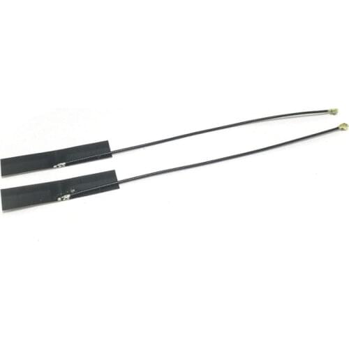 2pcs 2.4Ghz 2400Mhz FPC internal antenna wireless module OMNI aerial built-in antennas 45*10*0.1mm IPEX connector